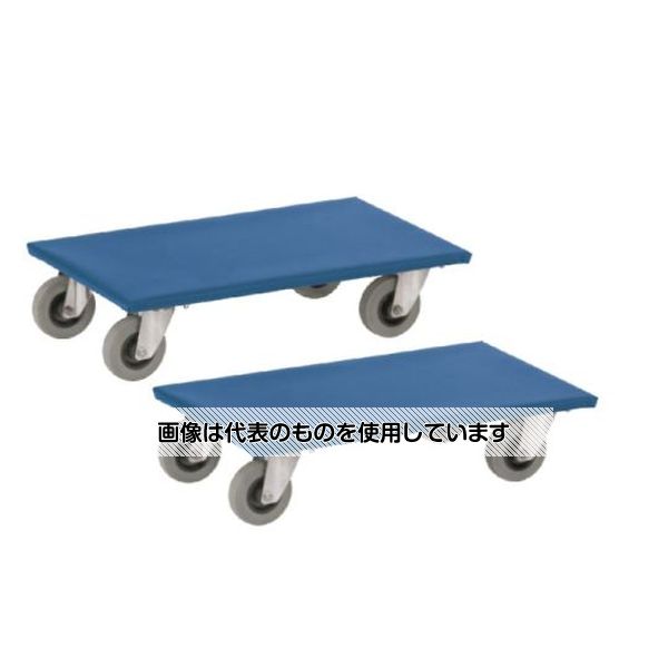 アズワン(AS ONE) 600x300x140mm 木天板ドーリー(ノンスリップコート) EA520AD-5A 入数:1セット(2台入)