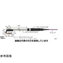 安立計器 移動/回転表面用温度センサ U形シリーズ -50～250℃ ガードタイプ(テフロン)25X32 Eタイプ エルボ、平行 U-114E-01-D0-1-TC1-ASP 入数：1本