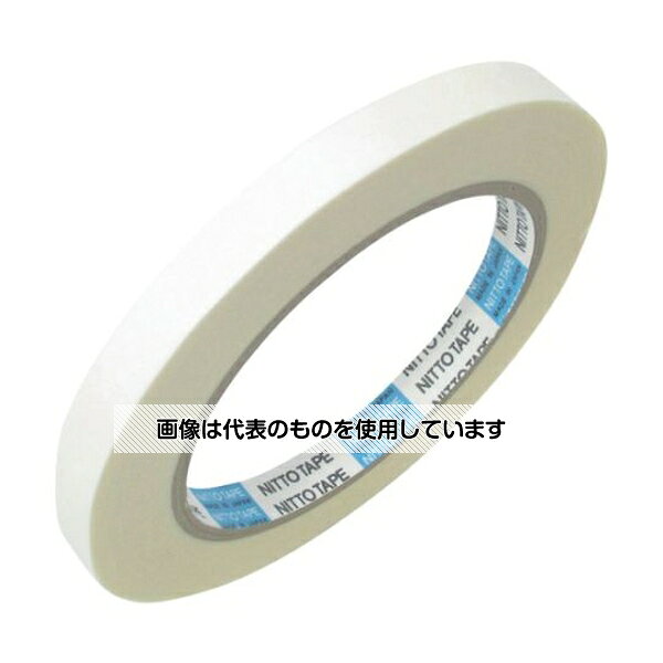 日東電工 両面接着テープ No.501K 10mm×20m ホワイト 501K-10 入数：1巻