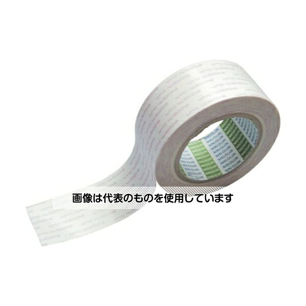 日東電工 再剥離可能強力両面テープNo.5000NS 50mmX20m ホワイト 5000NS-50 入数：1巻