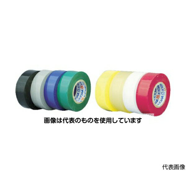 共和 ビニルテープ 19mm×20m 白 10巻入り HF-536-C 入数：1パック(10巻入)(3)