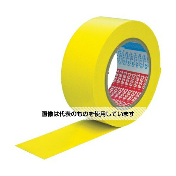 テサテープ ラインマーキングテープ 黄 50mmx33m 4169N-PV8-Y 入数：1巻