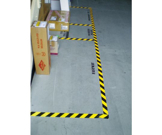 ダイヤテックス 再帰反射テープ 50mm×10m ホワイト/レッド RF-30-WR-50 入数：1巻
