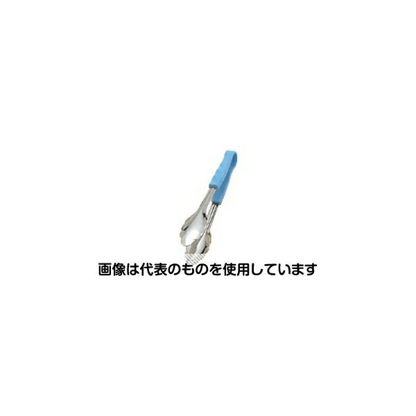 スギコ産業 18-8 PP柄カラー万能トング 300×38mm ブルー OG-LB 入数：1個