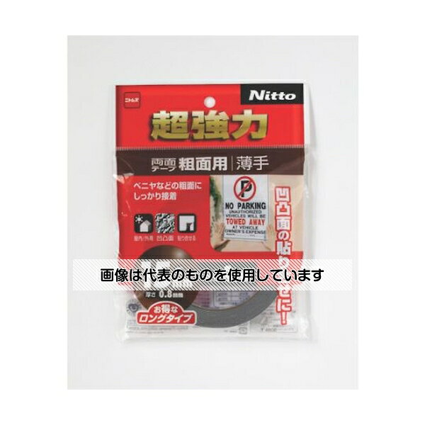 ニトムズ 超強力両面テープ粗面用薄手15×4 T4602 入数：1巻