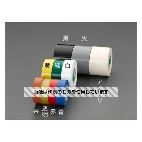エスコ 50mmx20m ビニールテープ(透明/4巻) EA944NP-31 入数：1パック(4巻入)
