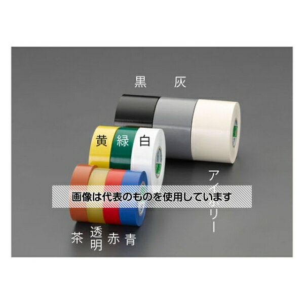 エスコ 50mmx20m ビニールテープ(青/4巻) EA944NP-33 入数：1パック(4巻入)