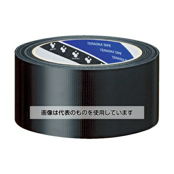 寺岡製作所 P-カットテープ NO.4140 50mm×25M 黒 4140 BK-50X25 入数：1巻