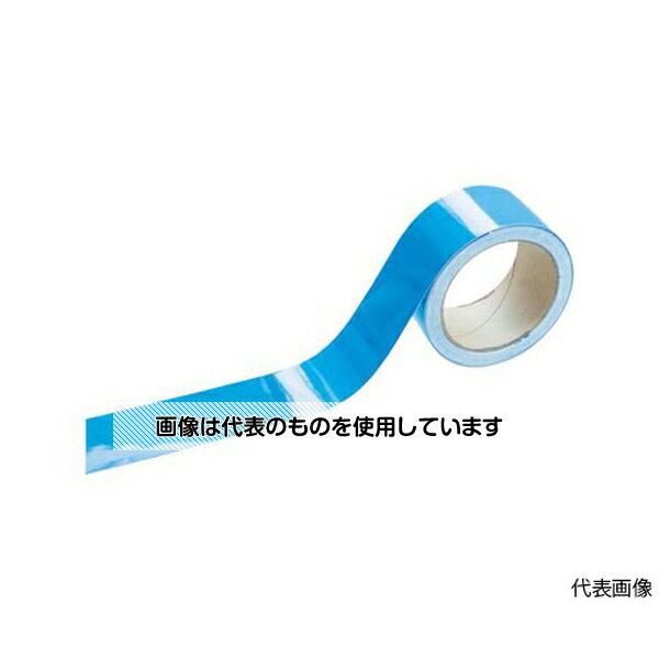 トラスコ中山 蛍光ラインテープ25mmx33m ブルー TLK-2533B 入数：1巻