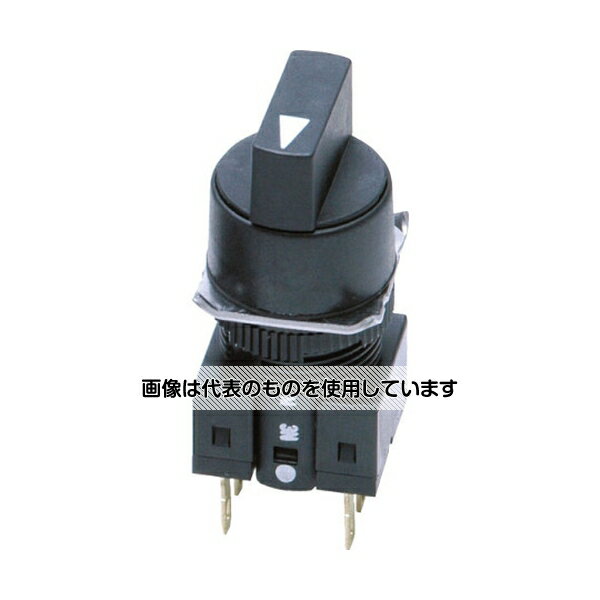 オムロン（FA・制御機器） ツマミ形セレクタスイッチ(丸胴形Φ16) 操作部 A165W A165W-T3AR 入数：1個