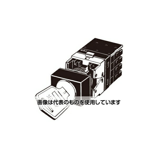 オムロン（FA・制御機器） キー形セレクタスイッチ(分離形)(丸胴形Φ16) A165K A165K-J2MR-2S 入数：1個