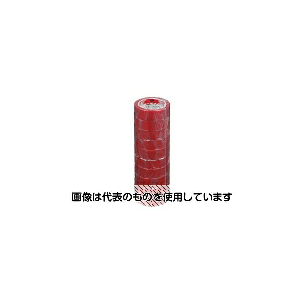 【アズワン AS ONE】汎用器具・消耗品 テープ・ラベル・紙製 テープ、紙製品関連品 ●強い粘着力と、優れた絶縁性を発揮 ●品質保証の国際規格｢ISO9001｣認証の工場で生産されたPVC粘着テープです。 ●業務用パック 商品の仕様 ●色：赤 ●テープサイズ：幅19mm×長10m ●テープ厚：0.2mm ●材質：ポリ塩化ビニル(無鉛タイプ) ●1パック入数：10巻 ●コード番号：184349 【※ご注意ください】商品は代表の画像を使用しています。