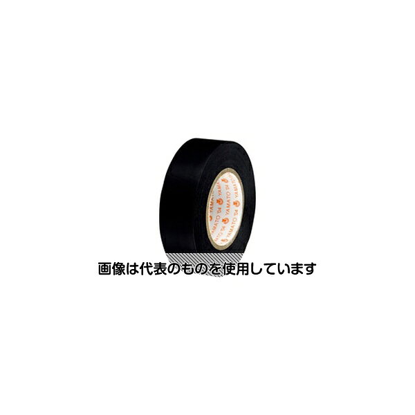 ヤマト（文具） ビニールテープ 19mm×10m 黒 10巻 NO200-19-21-10P 入数：1パック(10巻入)