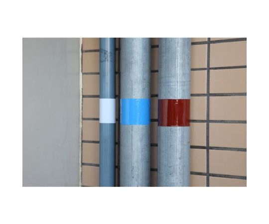 ニトムズ 識別用カラーアルミテープ 50mmx2m 暗赤 J3771 入数：1巻