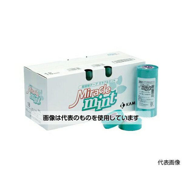 カモ井加工紙 マスキングテープ 壁紙・石膏ボード用(7巻入) MIRACLEMINTJAN-18 入数：1パック(7巻入)