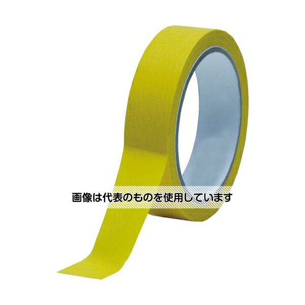 トラスコ中山 耐熱マスキングテープ クレープ紙 高耐水性 6mm×50m 2個入り TM-WP-6 入数：1袋(2巻入)