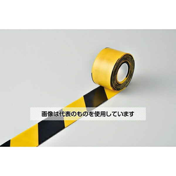 【アズワン AS ONE】汎用器具・消耗品 テープ・ラベル・紙製 テープ、紙製品関連品 ●厚みのあるPVC基材の両端部にはテーパー構造を採用しており、剥がれにくく、破れにくい、耐久性に優れたフロア用ラインテープです。 商品の仕様 ●サイズ：100mm幅×10m ●厚み：1mm ●両端テーパー構造 ●はく離紙付きタイプ ●取付方法：貼付タイプ ●JANコード：4932134227458 【※ご注意ください】商品は代表の画像を使用しています。