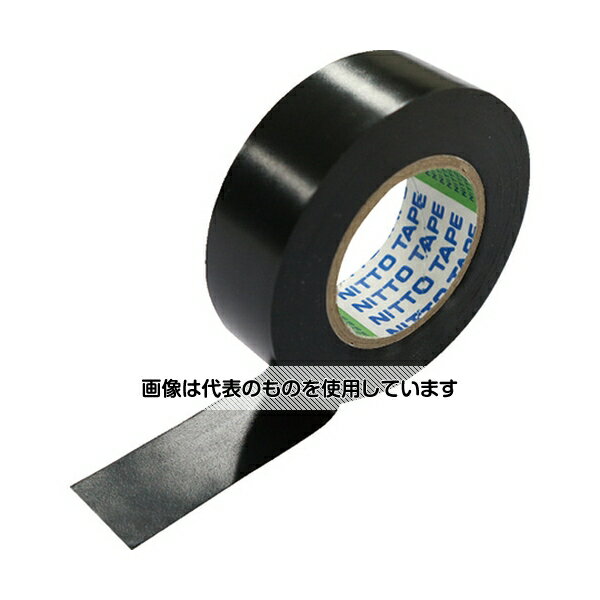 日東電工 脱鉛タイプビニールテープNo.21S 0.2mm×25mm×20m 黒 8巻入り 21-25BK 入数：1パック(8巻入)