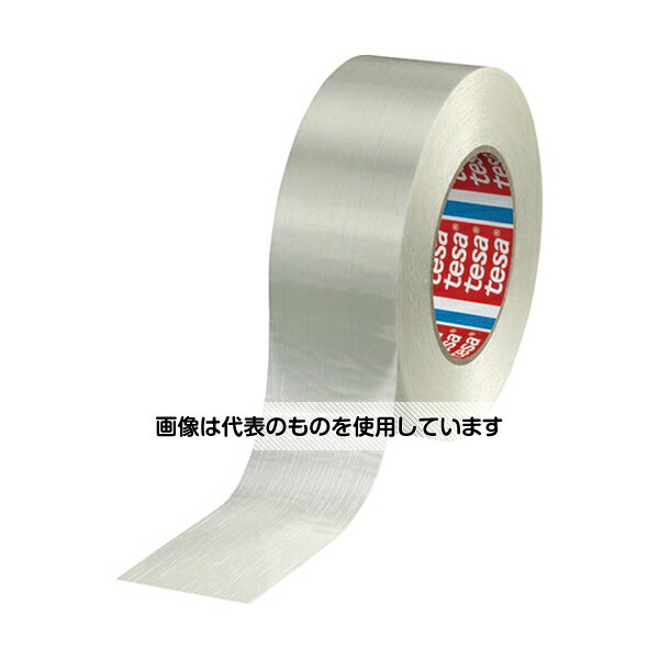 テサテープ フィラメントテープ 白 50mmx50m 53398-50-50 入数:1巻