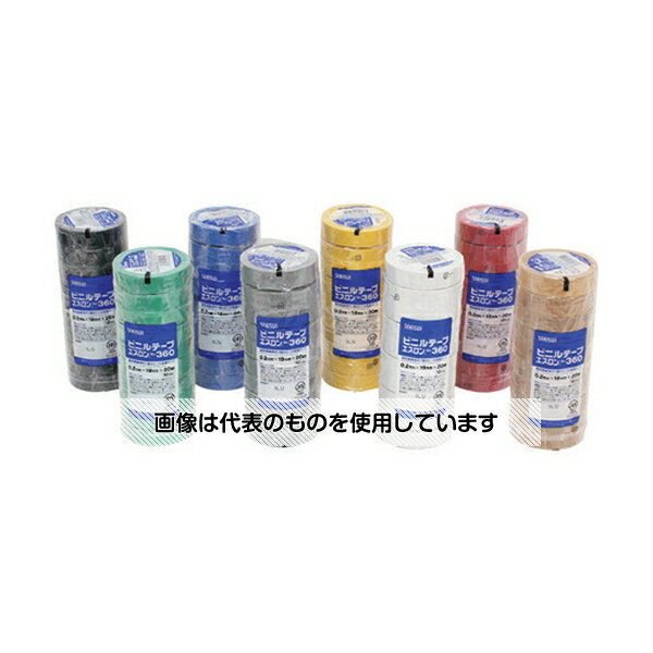 セキスイ エスロンテープ#360 19×10 灰 V360H1N 入数：1巻