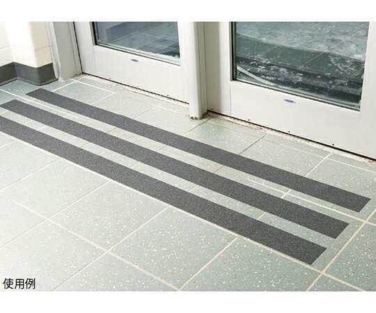 セーフラン安全用品 滑り止めテープ 黒 100mm×18m 14202 入数：1巻