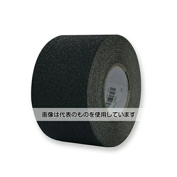 セーフラン安全用品 滑り止めテープ 黒 100mm×18m 14202 入数：1巻