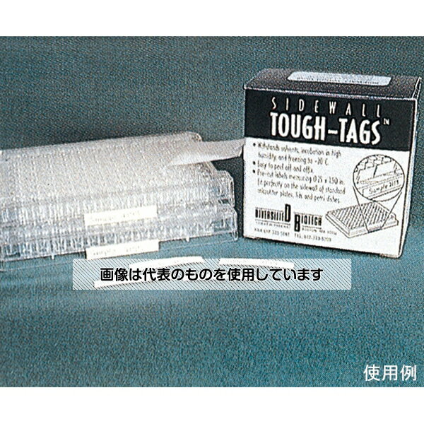 Diversified　Biotech マイクロプレート・シャーレ用 タフタッグ ロールタイプ ホワイト 1箱(1000ラベル入) TT-SWALL 入数：1箱(1000ラベル入)