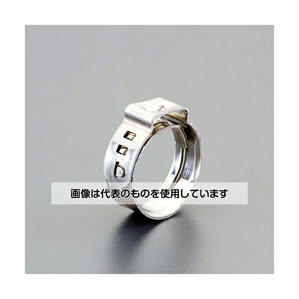 アズワン(AS ONE) 12.8-15.3mm ホースクランプ(イヤー型/10個) EA463AV-115 入数：...