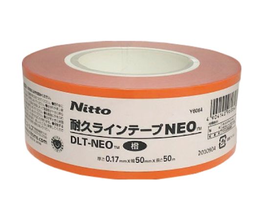 ニトムズ 耐久ラインテープDLT-NEO50x50橙 Y6064 入数：1巻