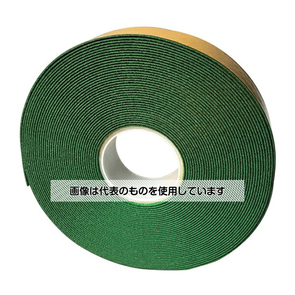 アズワン(AS ONE) 高耐久反射ラインテープ 緑 50mm×20m 厚2mm 反射ガラス粒子+高品...