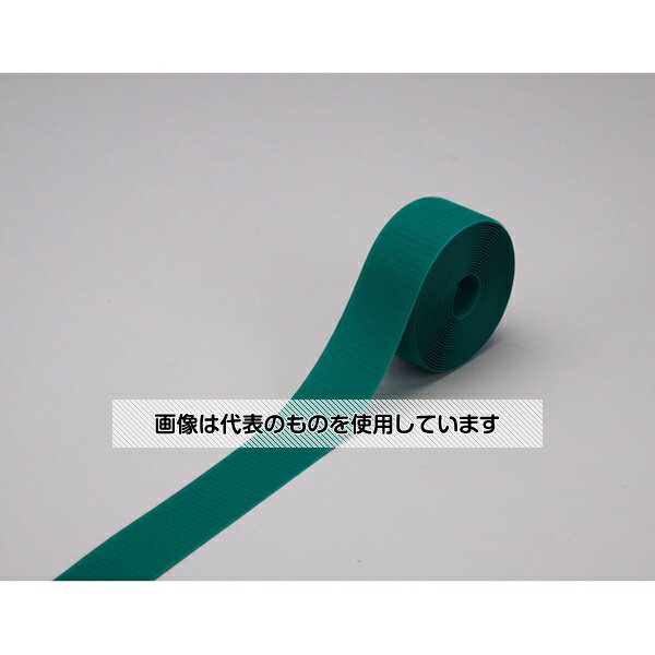 日本緑十字社 フックラインテープ(面ファスナータイプ) FL-505G 50mm幅×5M 緑 348031 入数：1巻