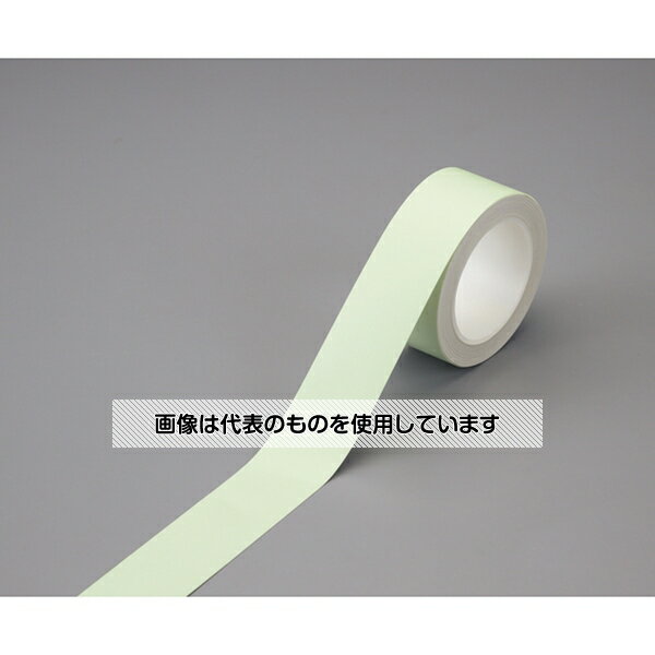 日本緑十字社 中輝度蓄光テープ(青色蓄光タイプ) BFL-501 50mm幅×10M 361024 入数：1巻