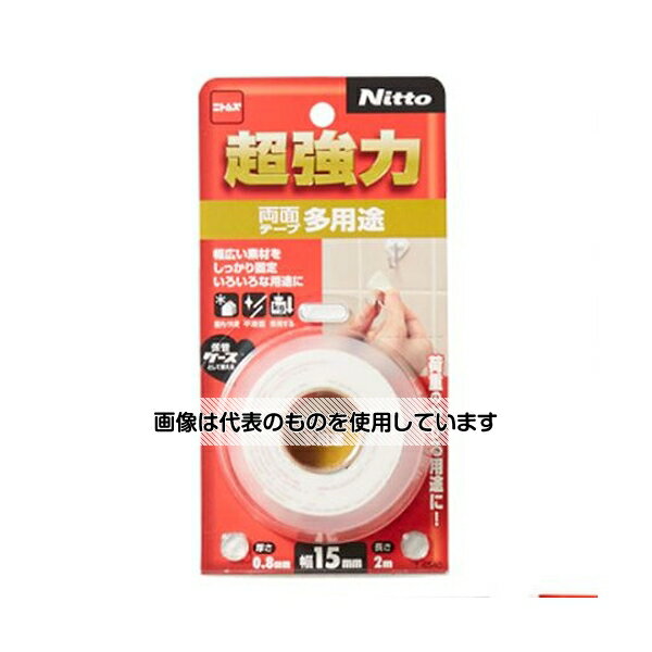 アズワン(AS ONE) 15mmx2.0m 両面テープ・超強力(多用途) EA944MF-241 入数：1巻