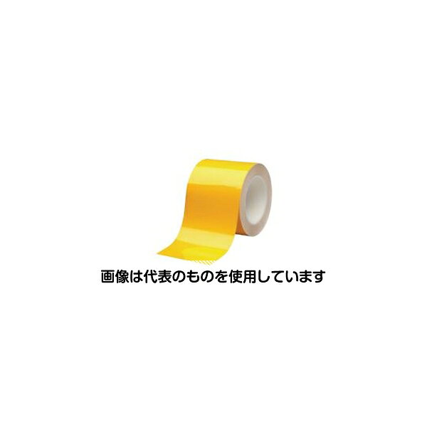 アズワン(AS ONE) ラインテープ ベルデビバハードテープ(屋内推奨)黄 100mm幅×20m CD4073051220 入数：1巻