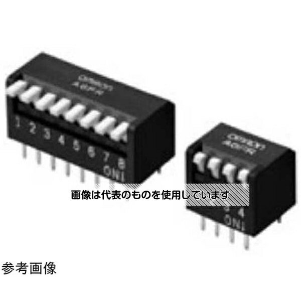 オムロン（FA・制御機器） ピアノディップスイッチ 長レバータイプ 極数：10 A6FR-0104 入数：1個