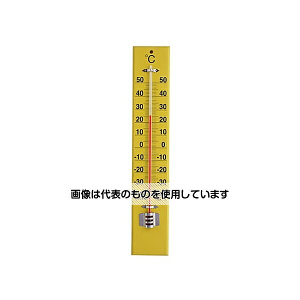 佐藤計量器製作所大型木製寒暖計SK...