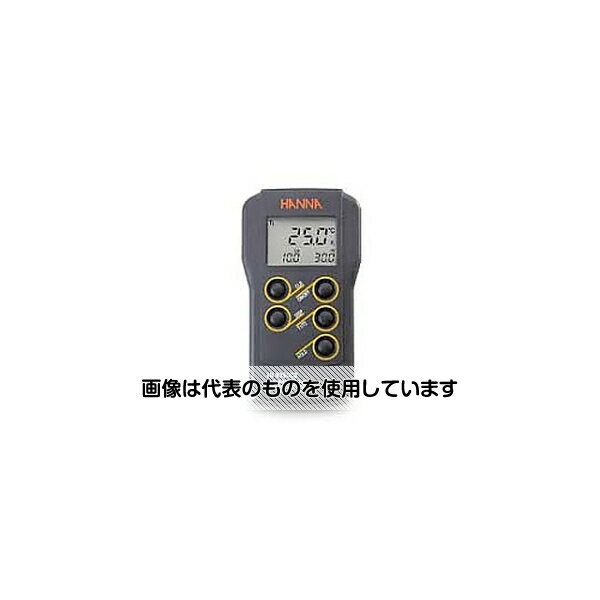 【アズワン AS ONE】物理・物性測定器 温度・湿度管理機器 温度計・湿度計 ●2本のセンサーを同時使用可能で最低・最高温度も表示 商品の仕様 ●測定範囲：-50.0〜1350℃ ●精度：±0.2%FS ●使用可能な温度センサー：HI76...