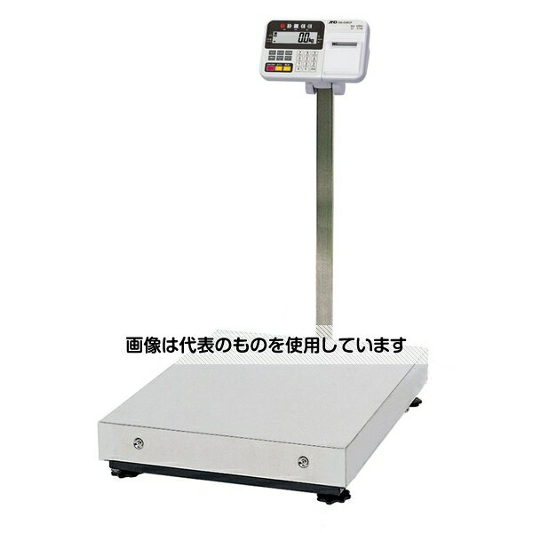 エー・アンド・デイ 大型デジタル台はかり プリンタ内蔵 HW-CPシリーズ ひょう量:600kg 最小表示:0.1kg HW-600KCP 1個