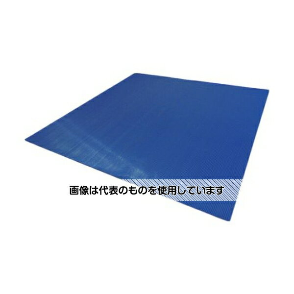 【アズワン AS ONE】物理・物性測定器 物性・物理量測定機器 天秤その他 ●耐電用マットの1mカット品です。 ●筋入で滑り防止効果があります。 ●配電盤・監視盤の前に敷き接地感電事故防止に。 ●EV作業時の作業者足下に敷き、接地感電対策に。 商品の仕様 ●幅(mm)：1000 ●長さ(m)：1 ●厚さ(mm)：6 ●色：青 ●試験電圧(1分間)：20000V ●使用電圧：7000V以下 ●B山形状 ●電気絶縁用(使用電圧：7000V以下) ●材質／仕上：天然ゴム ●原産国：日本 ●コード番号：836-1570 ●JANコード：4562395860868 【※ご注意ください】商品は代表の画像を使用しています。