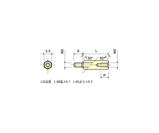 ע���״� �᥿�륹�ڡ����� M3�� 5mm BSB305E ������1��