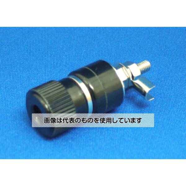 サトーパーツ 絶縁ターミナル 3.8mm 取付孔Φ10.5mm 黒 T-12-16-B 入数:1個