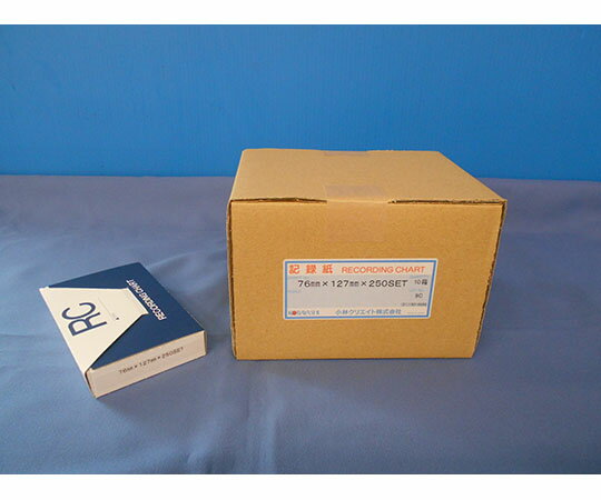 アズワン(AS ONE) 白紙折畳 10冊入 31.75m 76mm×127mm×250SET 入数：1箱(10冊入)