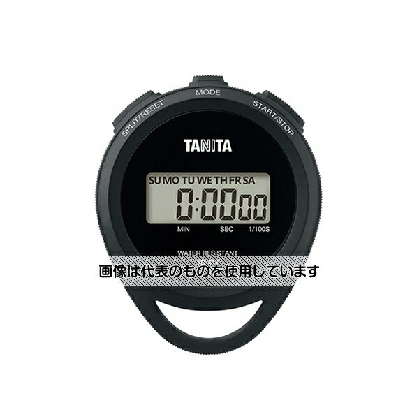 タニタ ストップウォッチ TD-417-BK 入