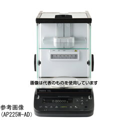 島津製作所 分析天びん 可動式風防内部プレート搭載 ひょう量220g/102g AP225WD-AD 入数：1台