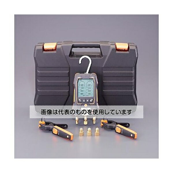 アズワン(AS ONE) [マルチガス対応] デジタルマニホールド(ワイヤレス) EA101TS-102 入数：1セット