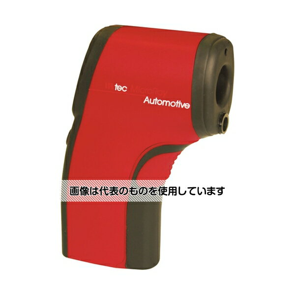 【アズワン AS ONE】物理・物性測定器 温度・湿度管理機器 温度計・湿度計 ●ワイドな測定範囲：-30〜500℃ ●トリガーを引くだけの簡単操作。 ●放射率設定機能付。 商品の仕様 ●測定温度範囲：-30〜500℃ ●測定視野範囲：15：1 ●本体メモリ：最終読取値 ●レーザーマーカー：オフセット ●上下限アラーム：表示 ●バックライト：標準 ●測定波長：8〜14μm ●表示分解能：-30〜0℃／0.2℃、0〜199.9℃／0.1℃、200℃以上／1℃ ●応答時間：500ms、95％応答 ●放射率補正：0.20〜1.00(出荷時0.95) ●オートパワーオフ：30秒後 ●温度精度：0〜70℃／±1℃、70〜500℃／±1.5％もしくは±1.5℃ ●照準：クラス2レーザー(最大出力1mW以下、PSc承認取得) ●電源：9V積層アルカリ乾電池×1個 ●電池寿命：約20時間 ●仕様周囲温度：0〜50℃、10-95％RH(結露なきこと) ●サイズ：140×90×38mm ●重量：約165g 【※ご注意ください】商品は代表の画像を使用しています。