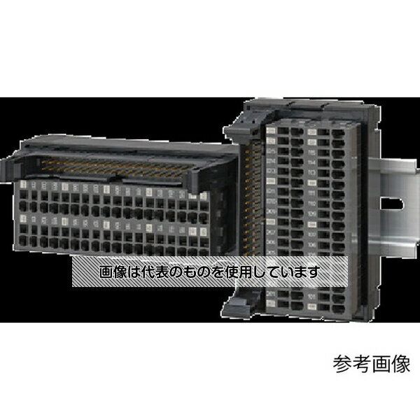 オムロン（FA 制御機器） 超小型コネクタ端子台変換ユニット(PLC.コモン端子一体型)キーエンス入力 XW2K-34G-K32-IN 入数：1個
