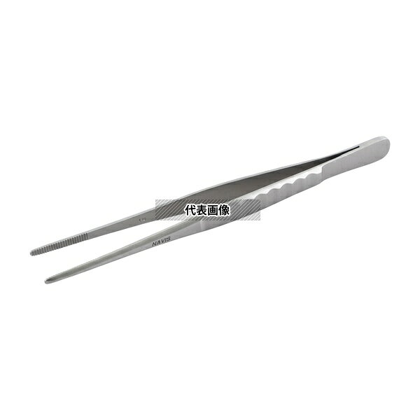 アズワン STC-2 外科ピンセット 太筋無鈎 150mm