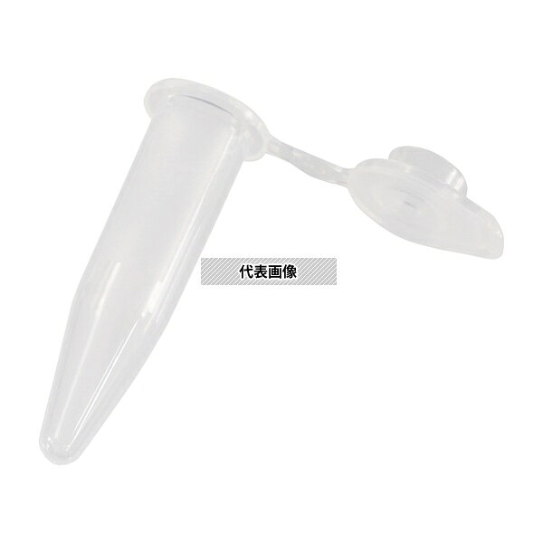 エスエスアイ(SSIbio) マイクロチューブ(高遠心タイプ) ナチュラル 0.5mL 1袋(1000本入) 1110-00 1袋(1..