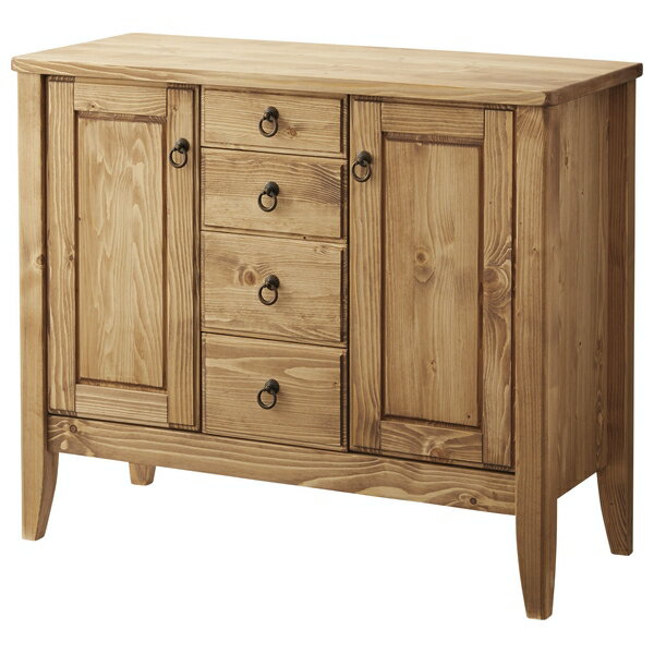 東谷 フォレ サイドボード キャビネット リビング収納 棚付き 引き出し 木製 ラック おしゃれ ナチュラ..